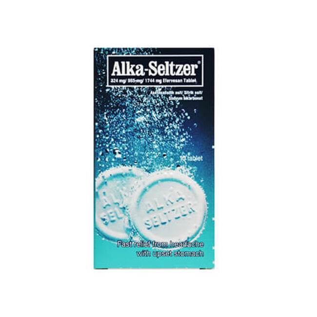 قرص جوشان آلکا سلتزر 36 گرم 10 عددی Alka seltzer